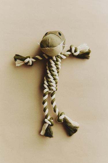 ZABAWKOWY KROKODYL DLA ZWIERZĄT - Zielony Zara