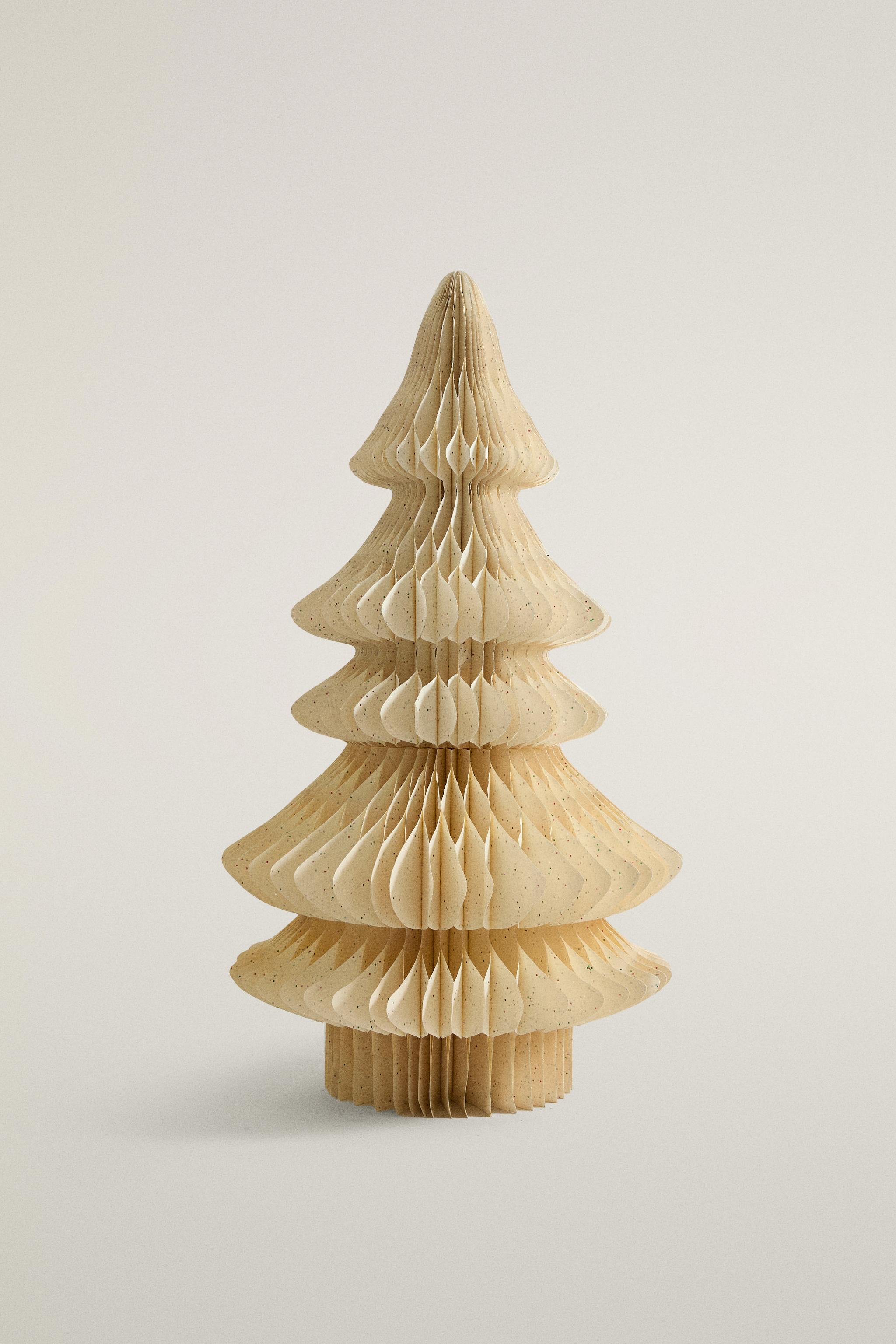 PAPER CHRISTMAS TREE FLOOR LAMP (47.2 IN.)