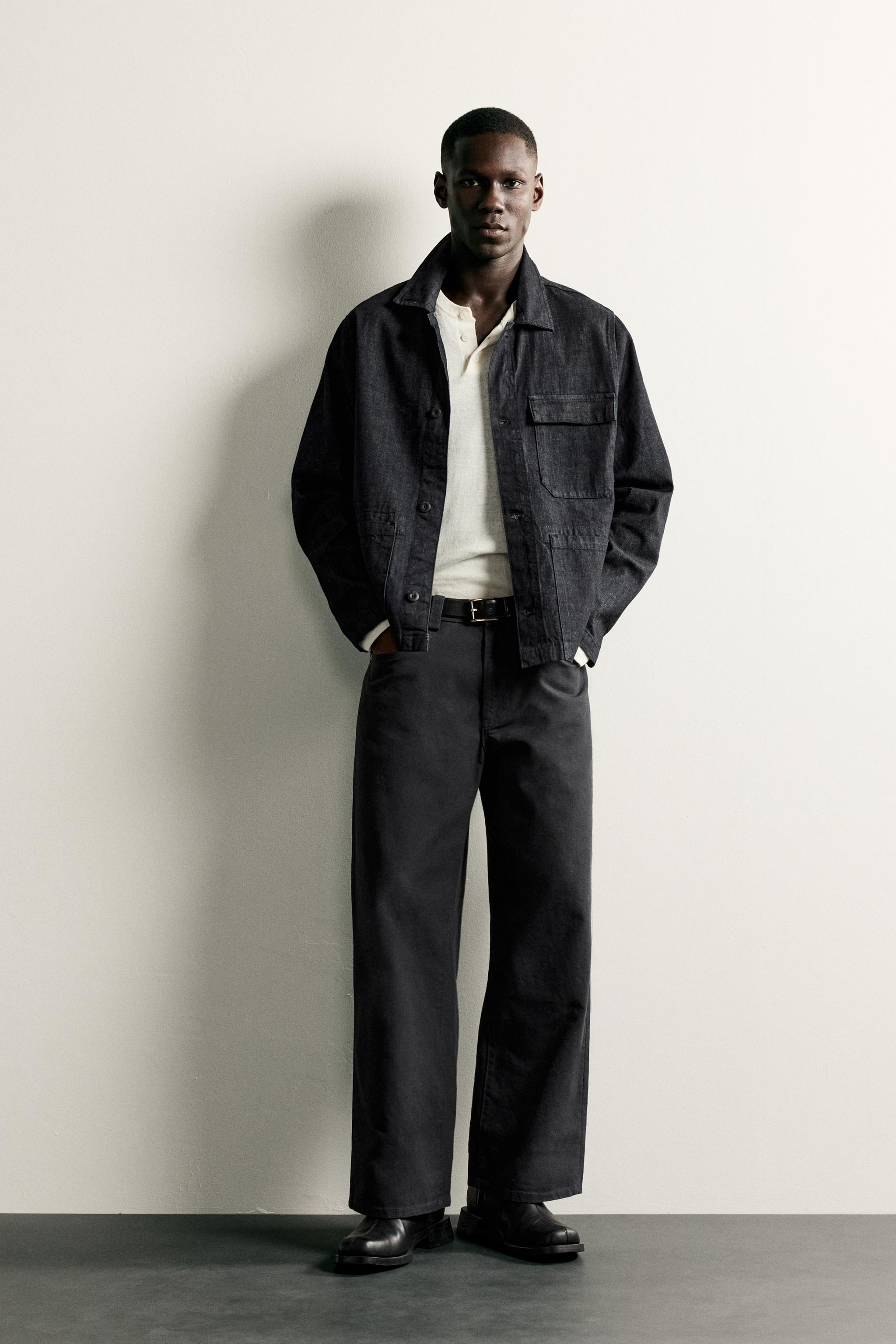 RELAXED FIT JEANS - Black | ZARA New Zealand