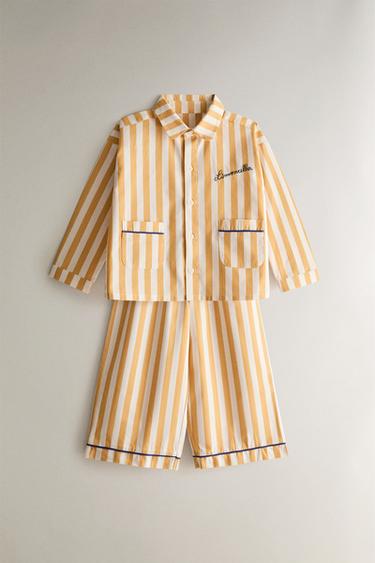 キッズ リモンチェッラ x ジ・アニマルズ・オブザーバトリー パジャマセット生成り/イエロー0Zaraのキッズ リモンチェッラ x ジ・アニマルズ・オブザーバトリー パジャマセット - 生成り/イエロー - 画像 0