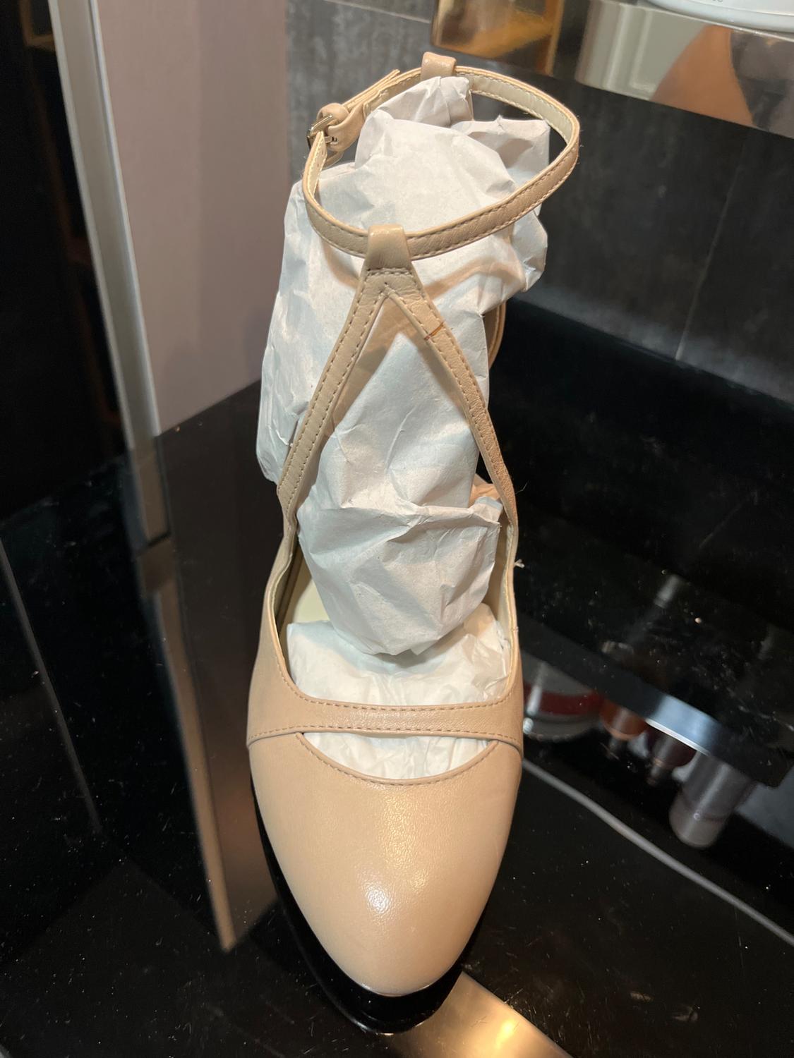 ZAPATO DE TACÓN BEIGE/NUDE - Image 6