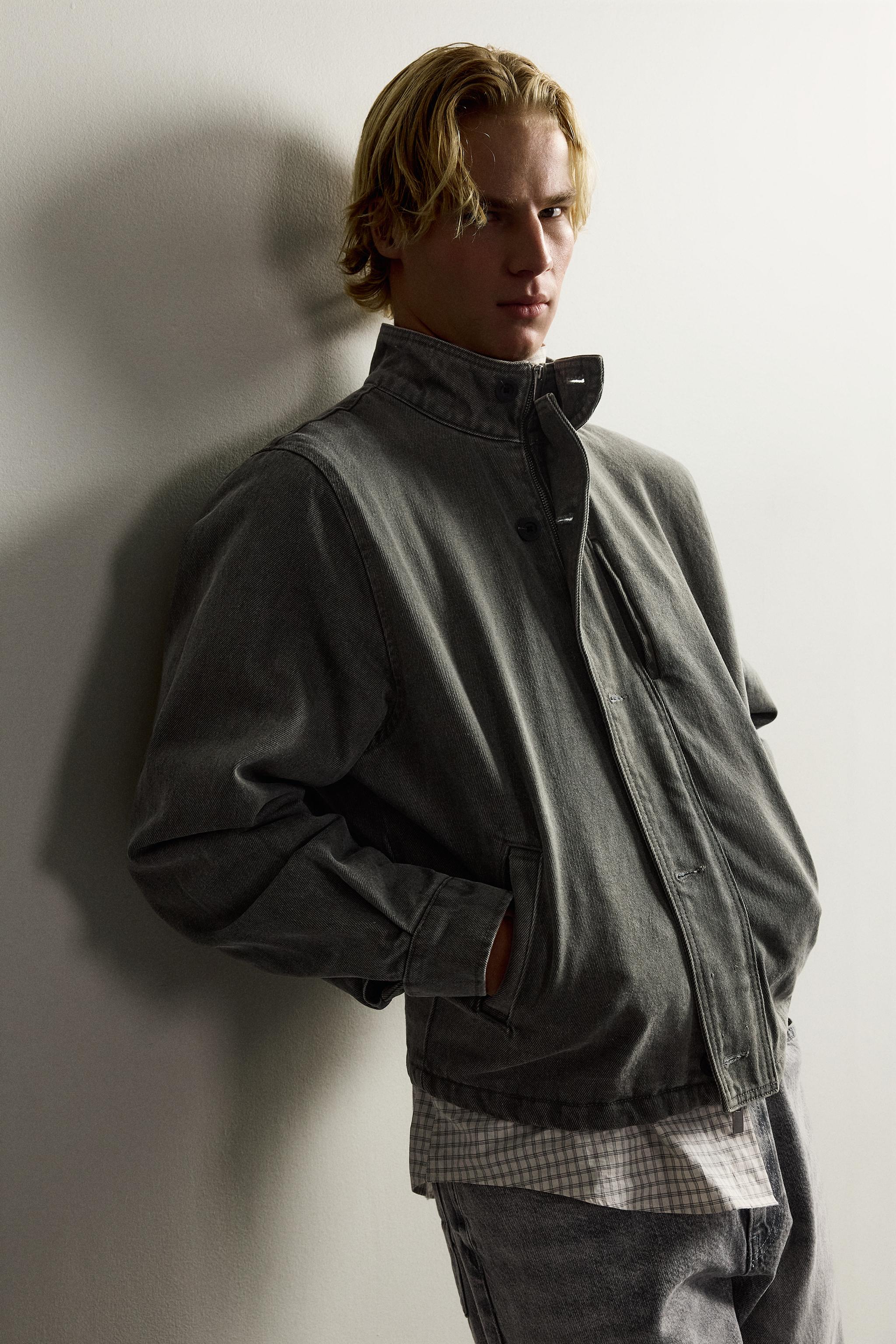 QUILTED COTTON RELAXED FIT JACKET