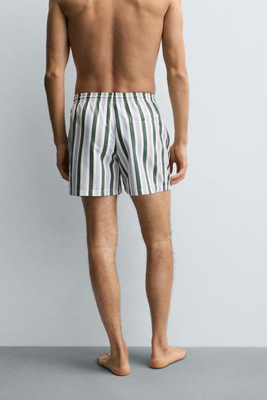 MAILLOT DE BAIN À RAYURES MOYENNES - Multicolore de Zara - Image 2