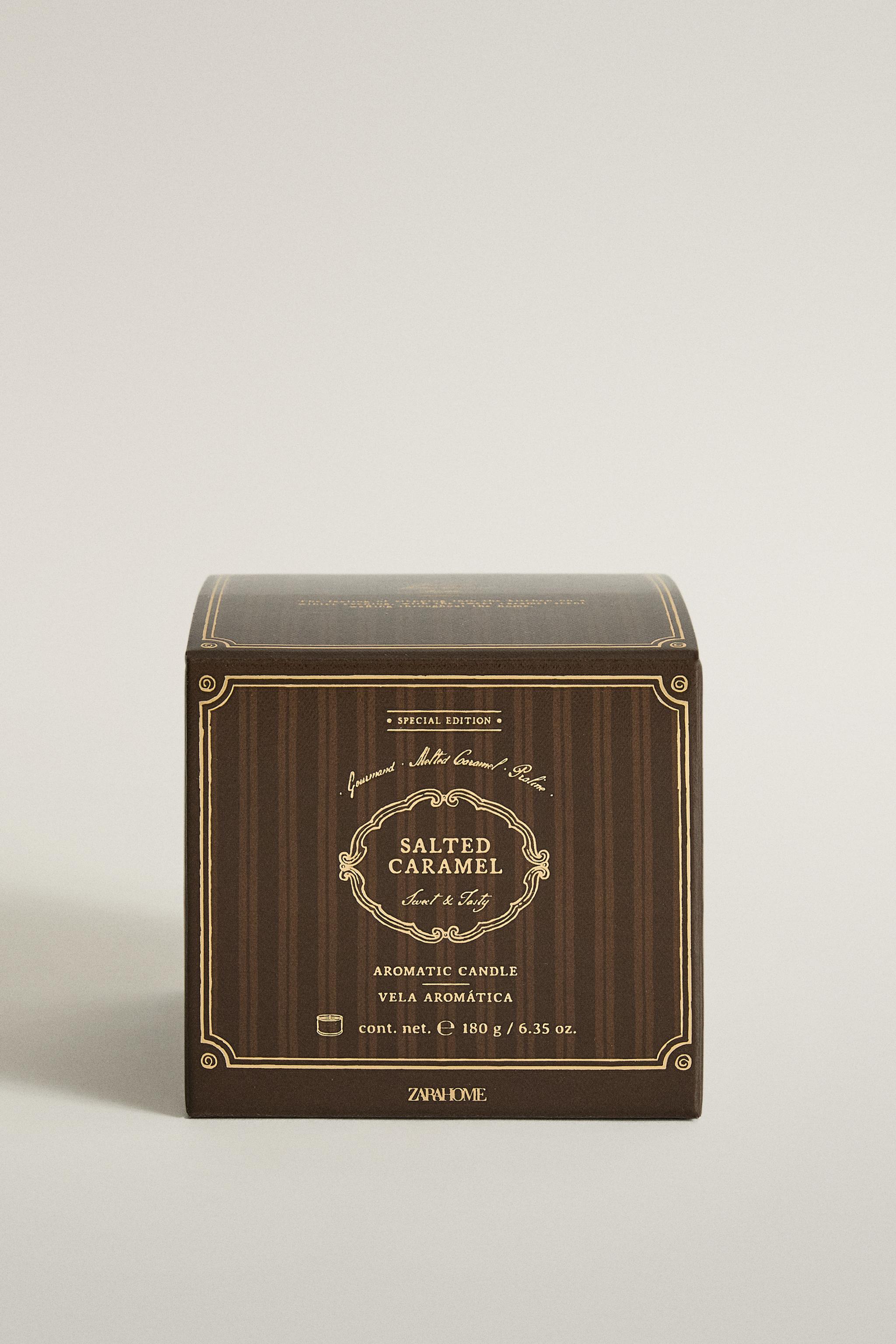 G) SALTED CARAMEL SCENTED CANDLE
