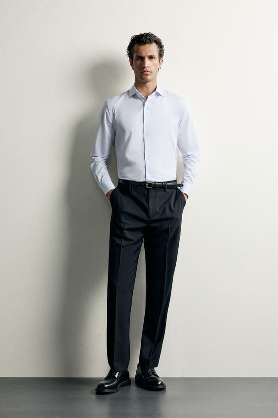 CAMISA SLIM FIT RAYAS - Rayas de Zara - Imagen 0