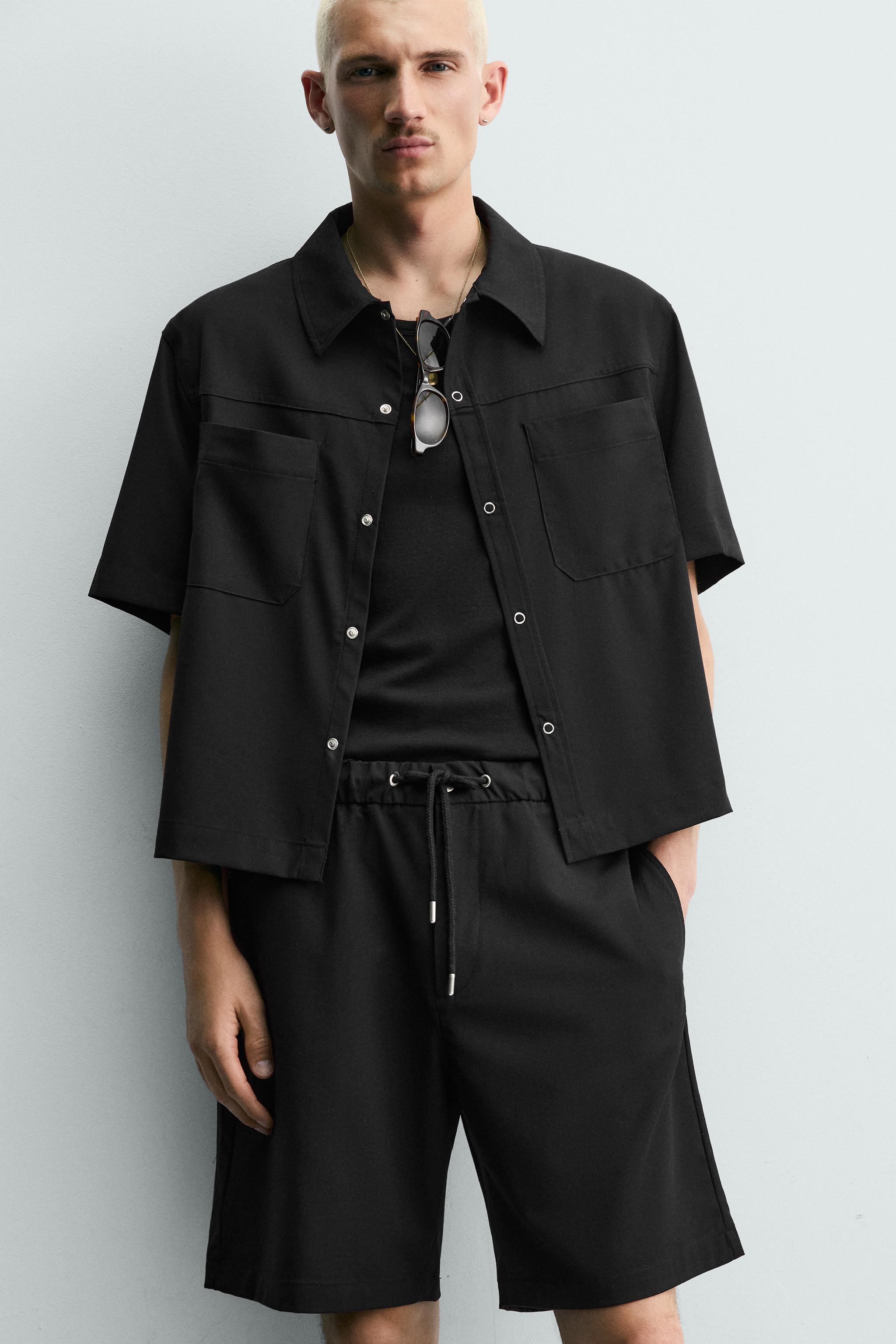 RELAXED FIT TECHNICAL SHORTS
