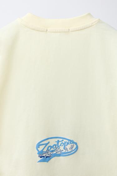 ZOOTROPOLIS © DISNEY PRINT T-SHIRT - Mid-ecru by Zara - Image 3