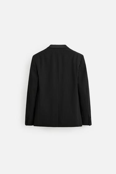 LIMITED EDITION SMOKING SUIT BLAZER - Black by Zara - Image 3