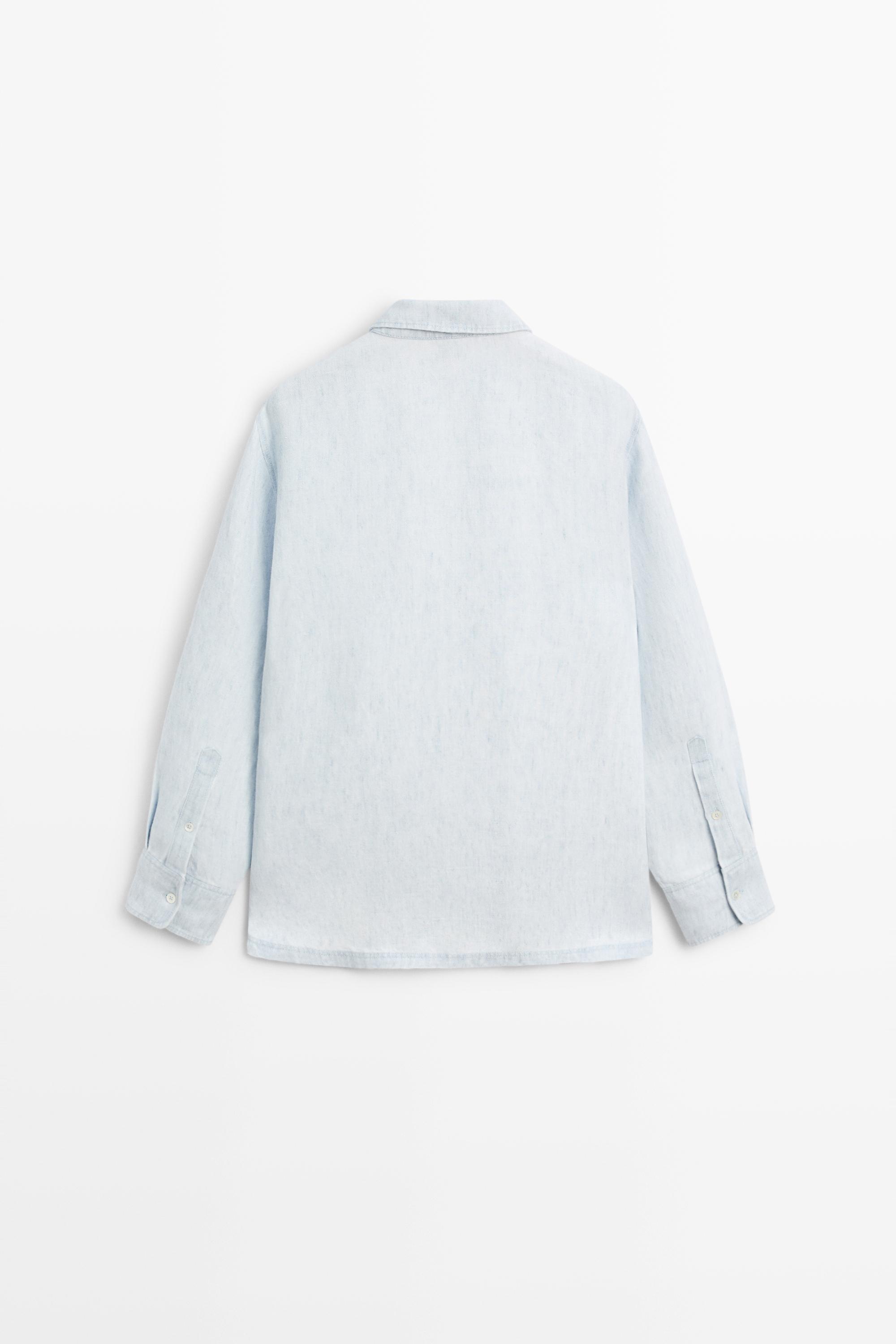 Denim effect pocket shirt - STUDIO