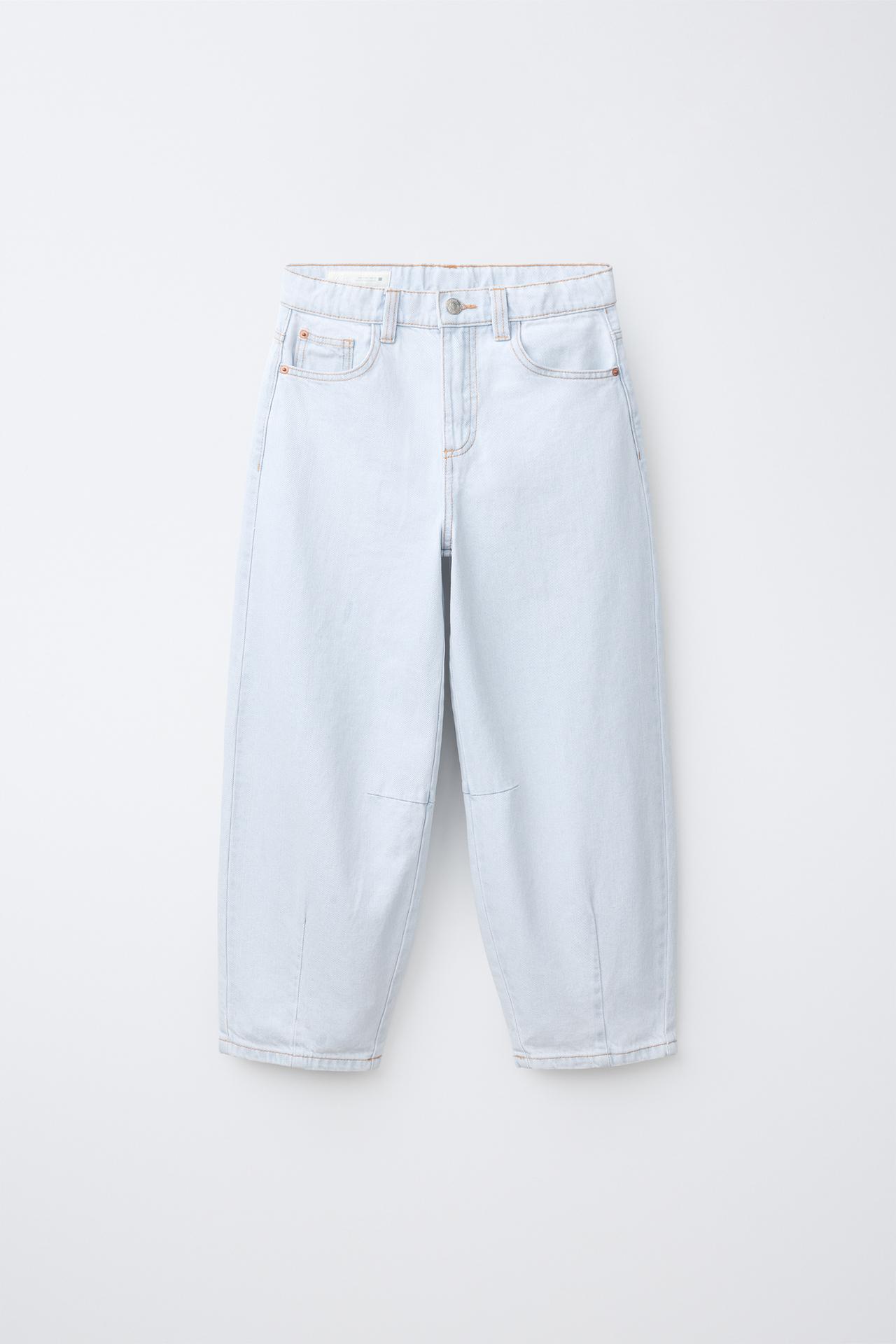 BARREL JEANS — Light blue