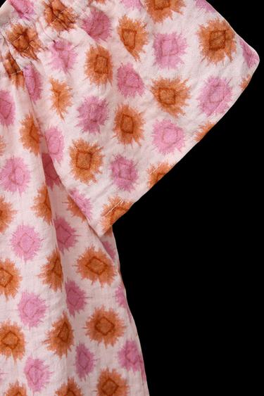 SUN PRINT TOP - Pink by Zara