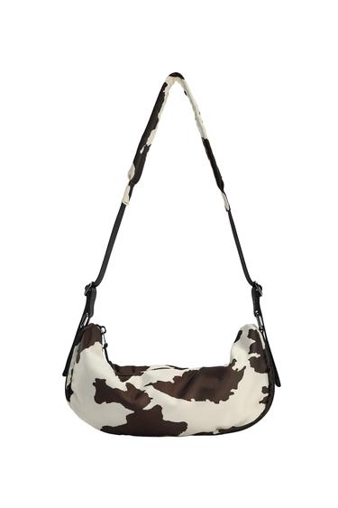 ANIMAL PRINT OVAL BAG
