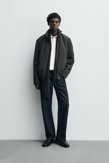 SURCHEMISE LÉGÈRE REGULAR FIT - Gris anthracite de Zara