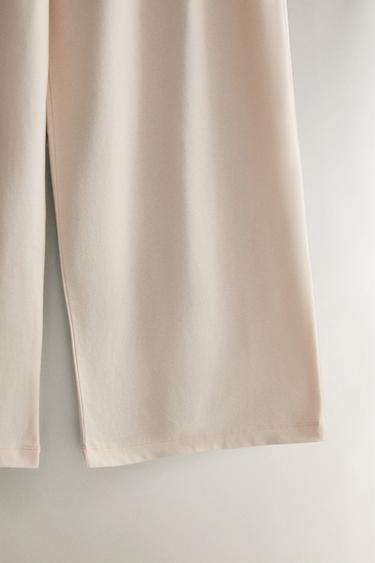 COTTON DRAWSTRING TROUSERS - Light pink by Zara - Image 2