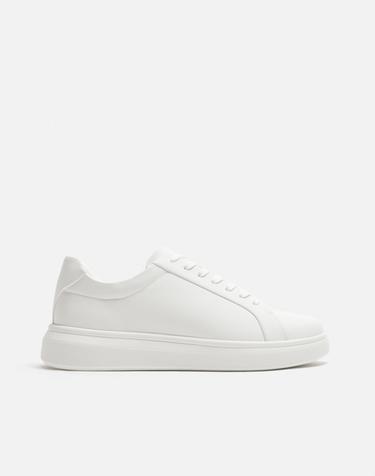 TÊNIS MONOCROMÁTICO COM VOLUME - Branco da Zara