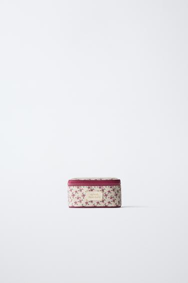BOÎTE À BIJOUX À FLEURS - Grenat de Zara - Image 0