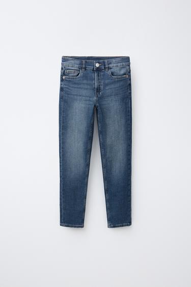 JEANS SKINNY - Azul medio de Zara