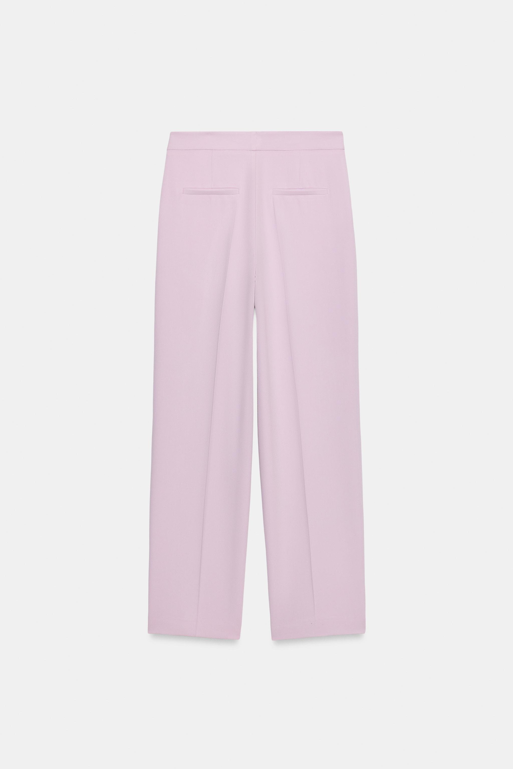 YÜKSEK BEL DÜZ KESİM PANTOLON - Görsel 6