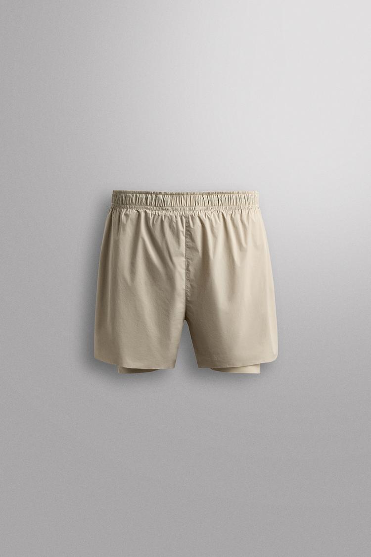 ZARA 2-IN-1 RUNNING SHORTS