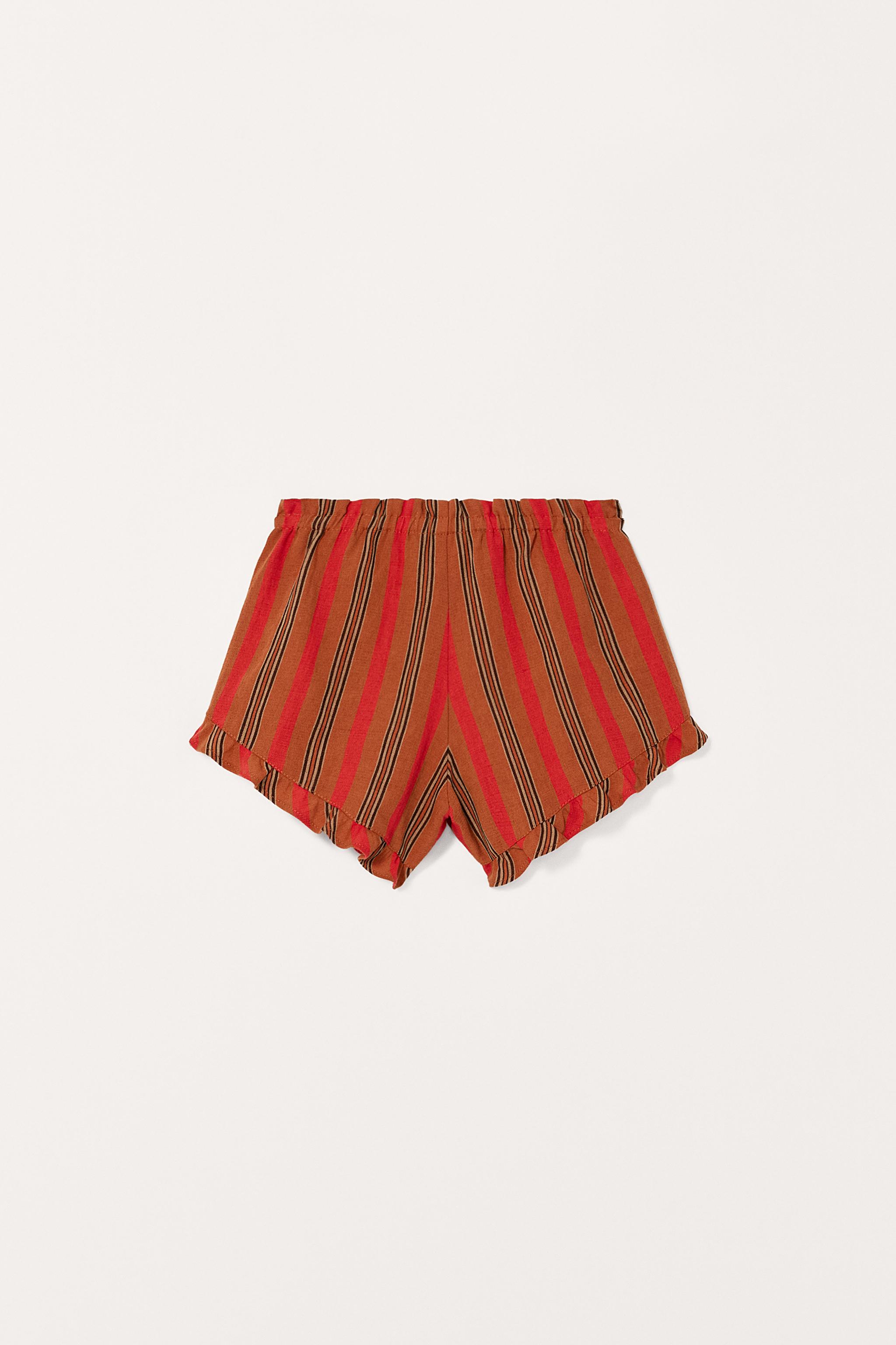 LCDC ♥ RUFFLE DETAIL BERMUDA SHORTS /追跡付 Mid-Length - Black with Gray Zippers – BlitzBeatz