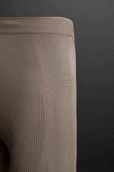 FIRST LAYER SHAPEWEAR LEGGINGS - Brown by Zara - Image 6