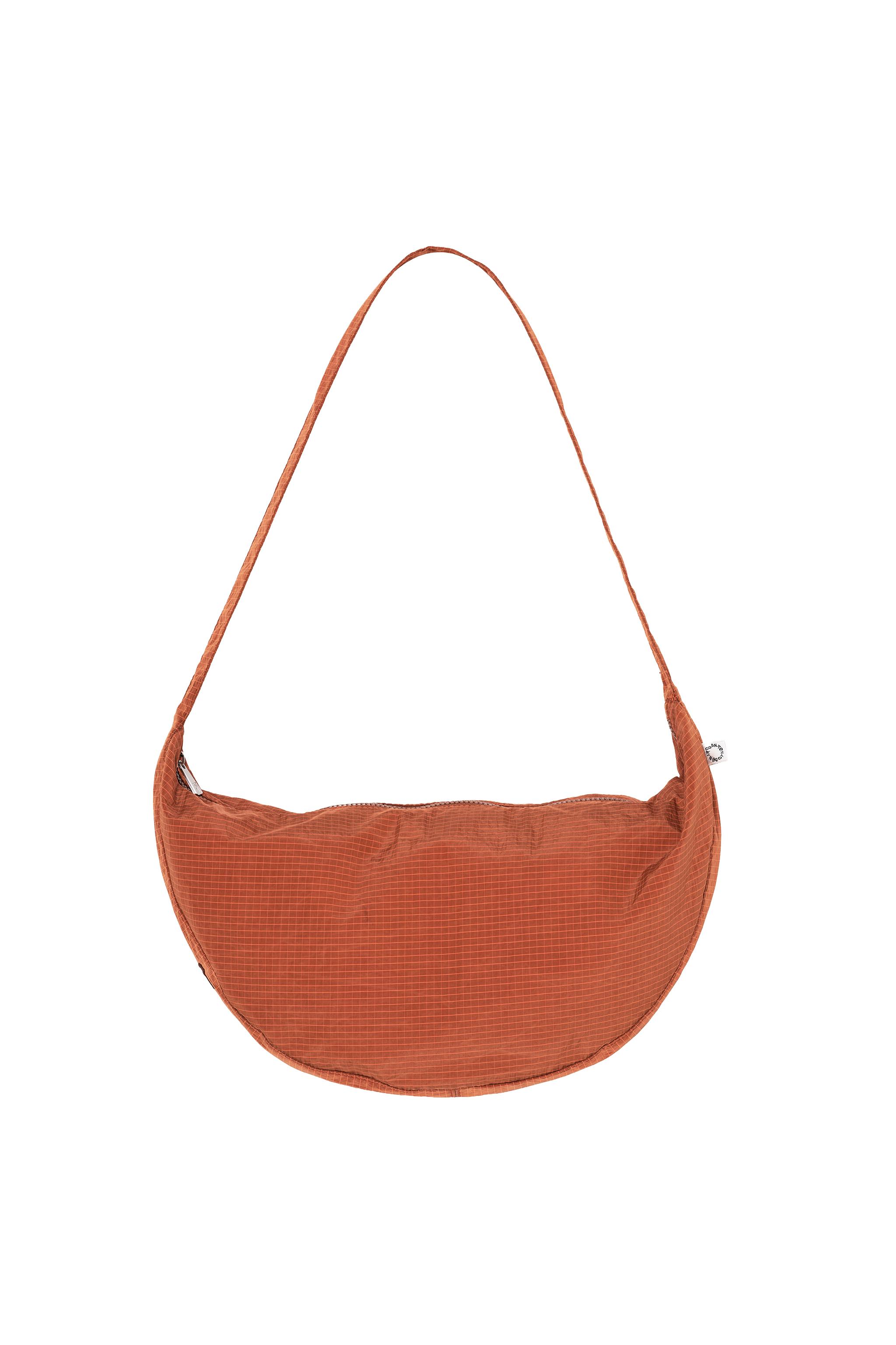 FABRIC SHOULDER BAG — Orange