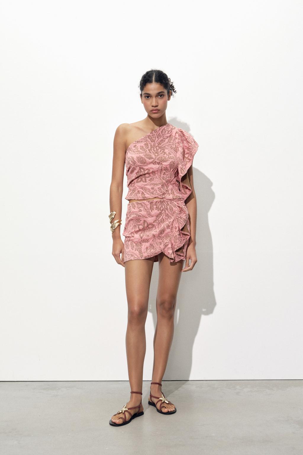 Thumbnail image for ASYMMETRIC JACQUARD TOP