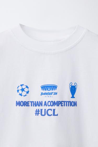 T-SHIRT IMPRIMÉ UEFA CHAMPIONS LEAGUE ® - Blanc de Zara - Image 2