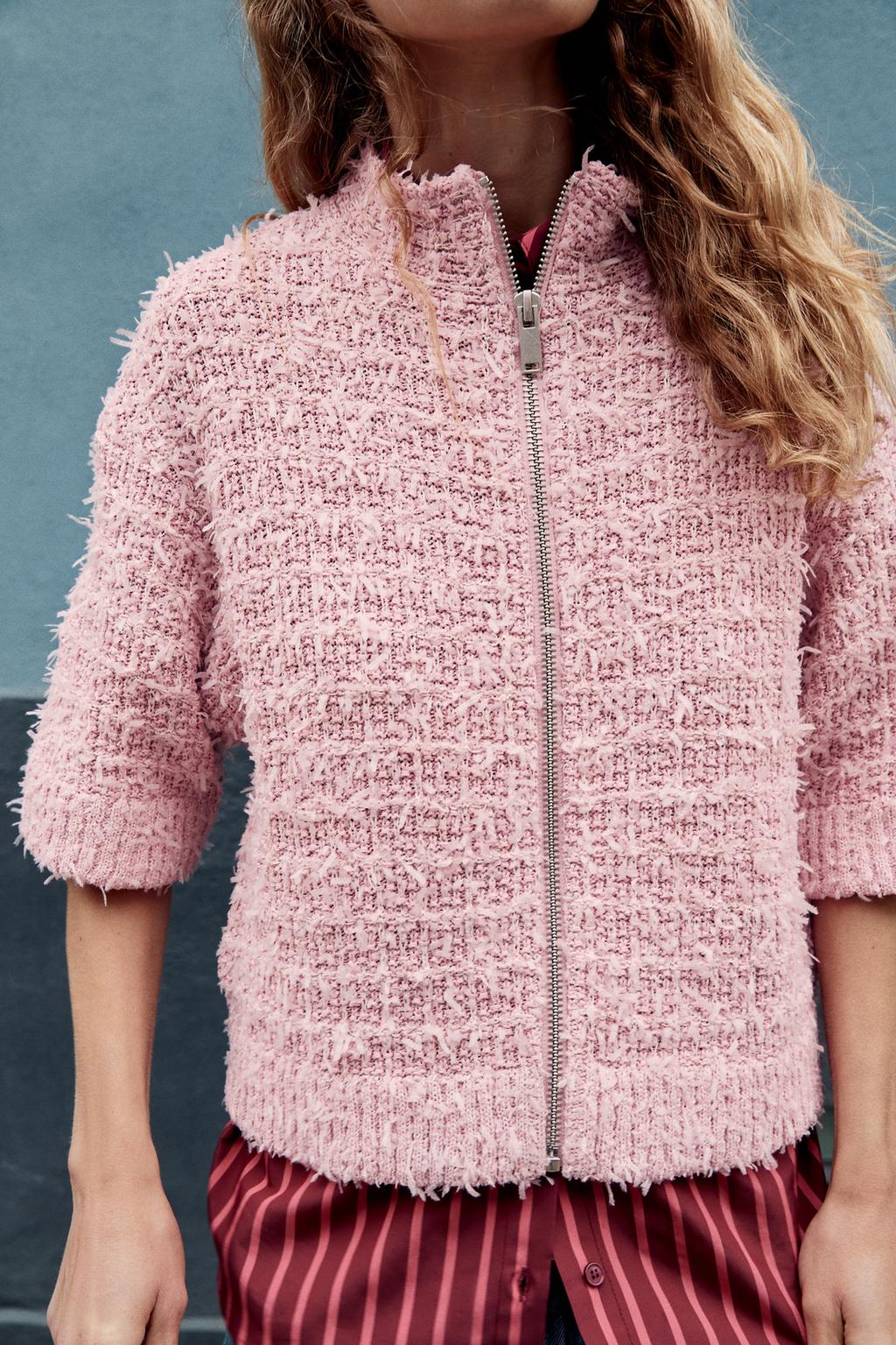 STRUCTURED CARDIGAN