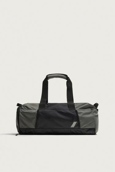 Zara 30L FOLDABLE SPORTS DUFFLE BAG - Black
