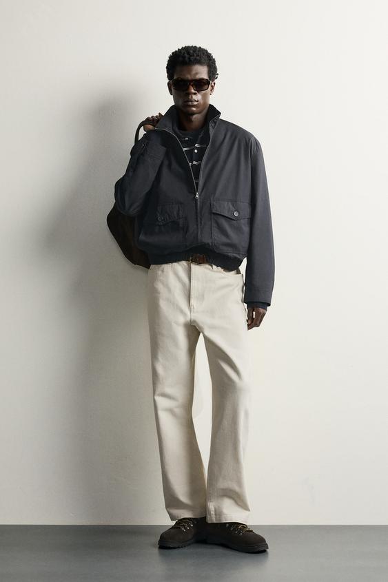 CHAMARRA LIGERA REGULAR FIT - Marino de Zara - Imagen 0