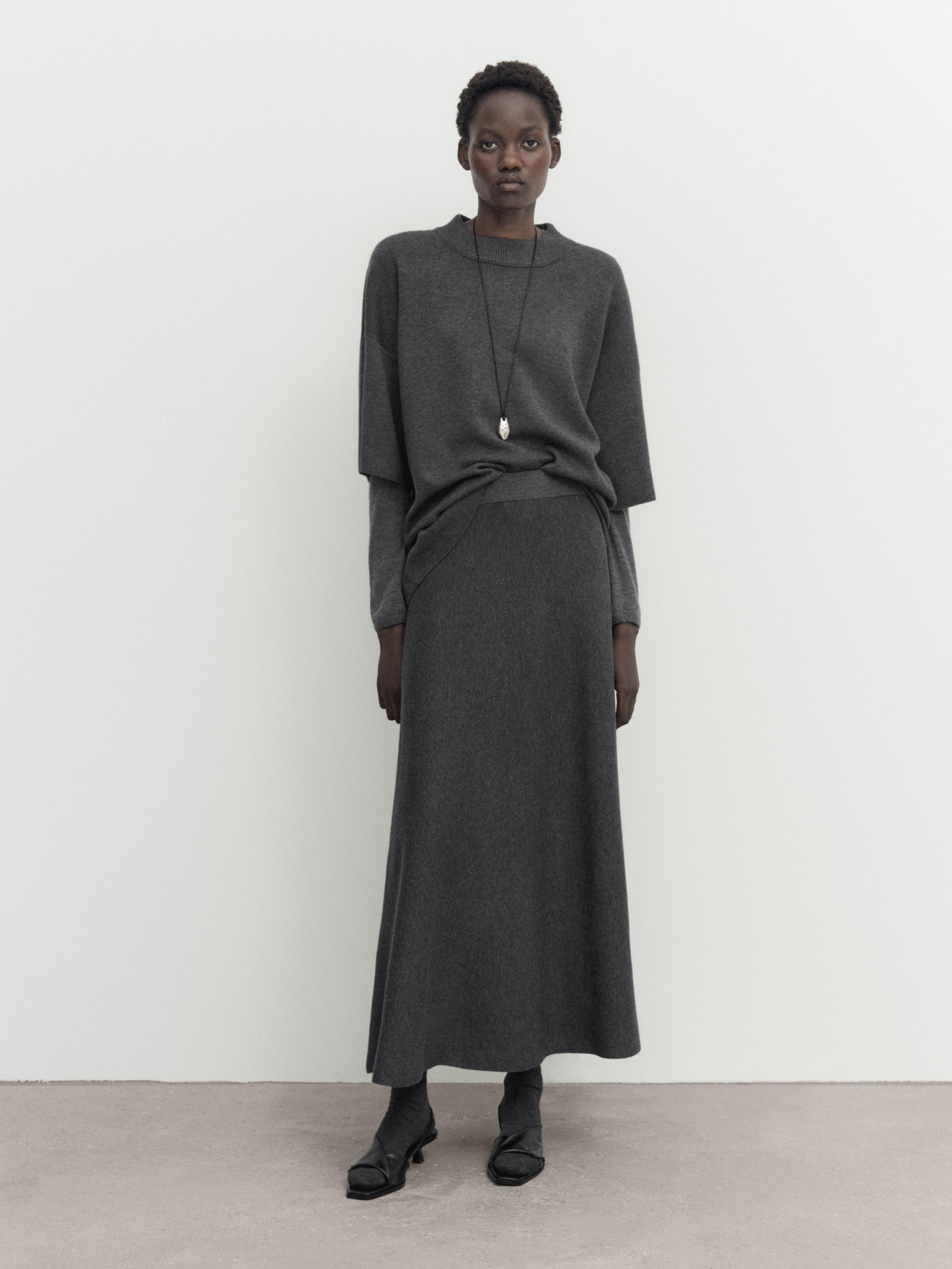 Zara + Limited Edition Wool Blend Knit Shorts