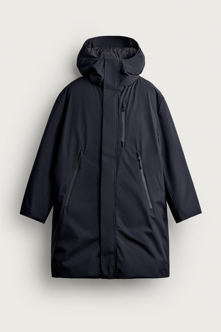 PARKA TÉCNICA CAPUCHA WATER REPELLENT
