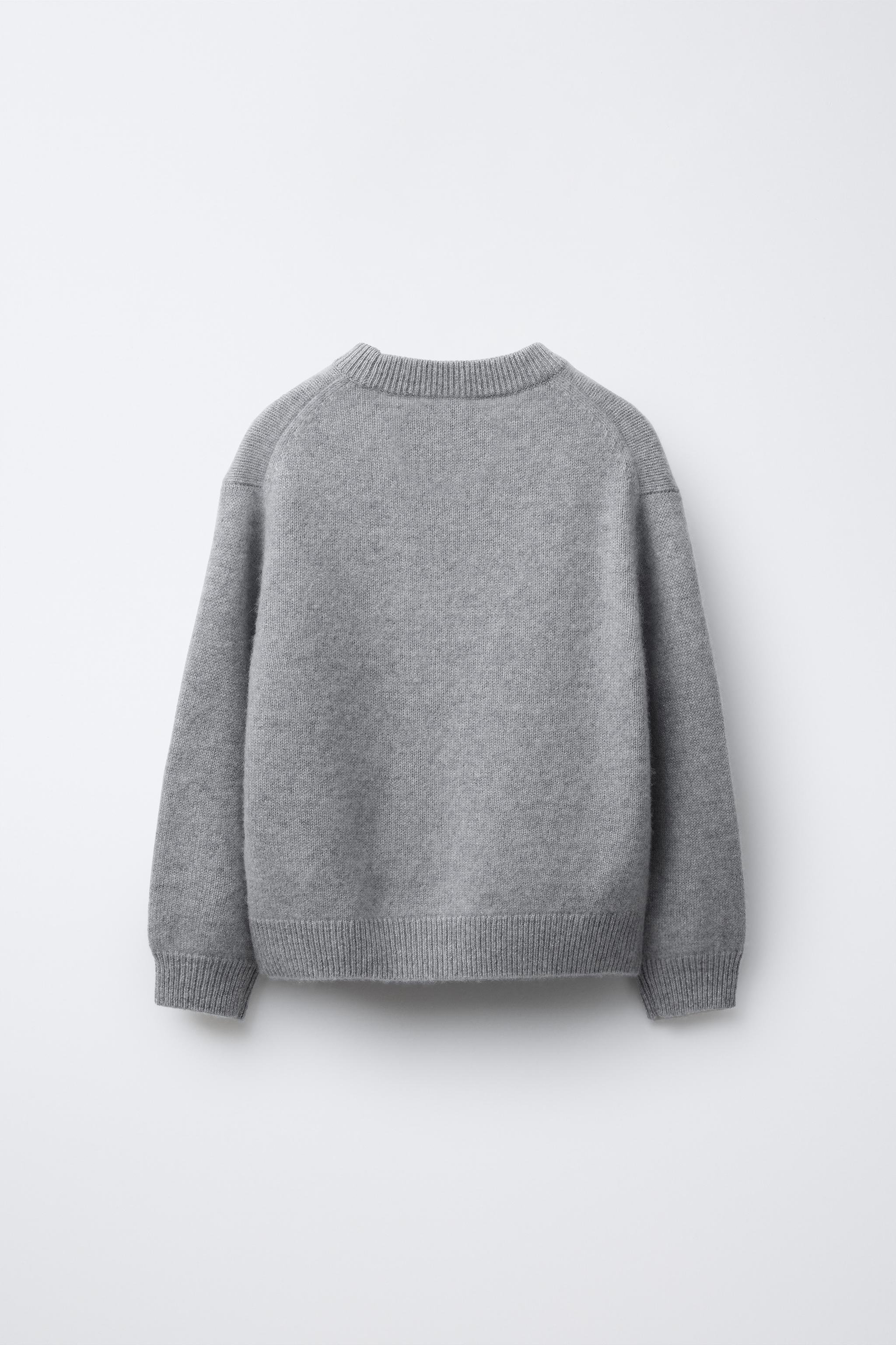 100%カシミアセーター - グレー | ZARA Japan / 日本