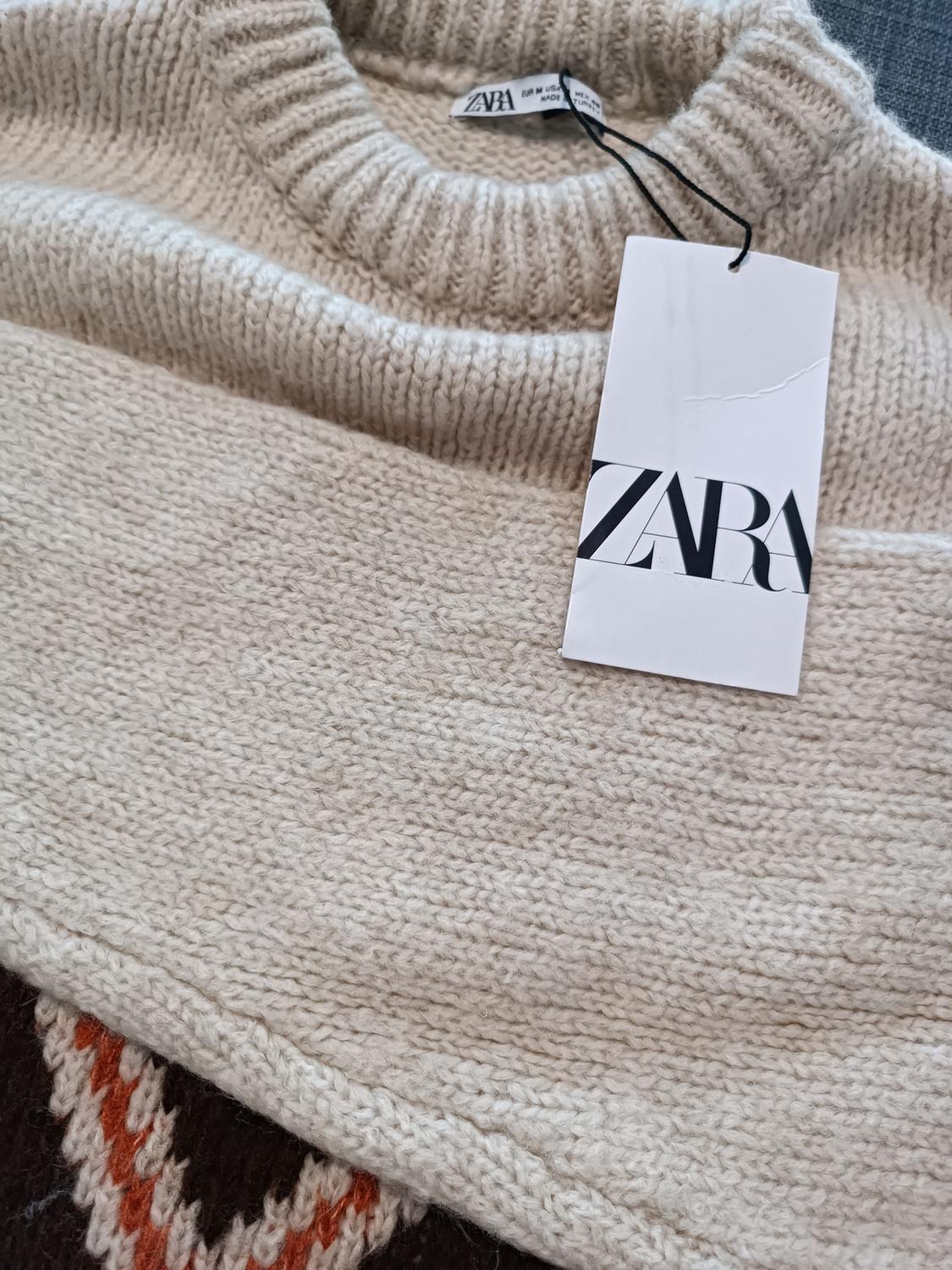 GEOMETRIC JACQUARD SWEATER - Image 3