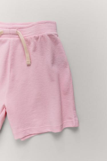 6-14 AÑOS/ PIJAMA LISO BOLSILLO - Rosa de Zara