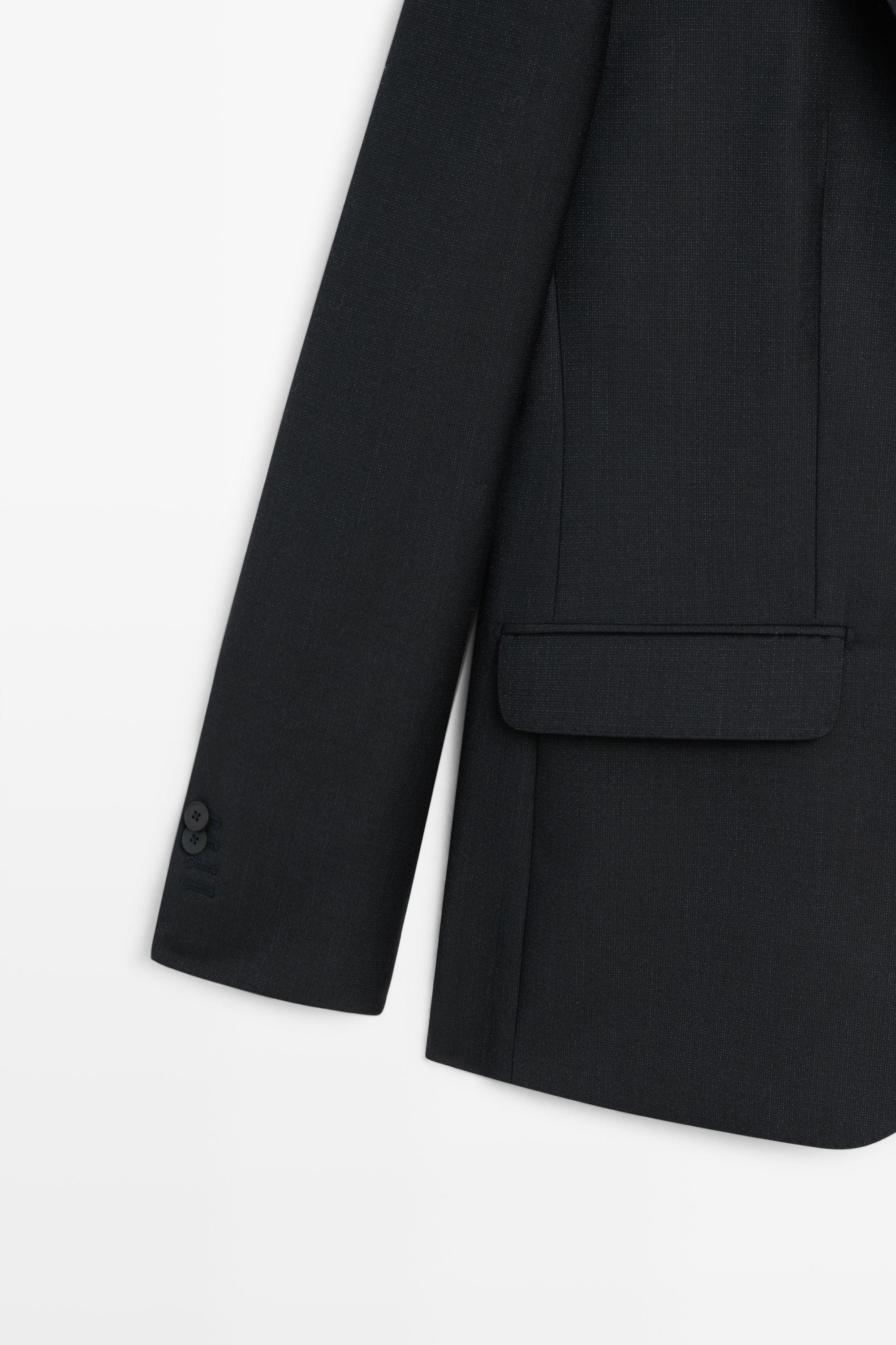 100% Wool Suit Blazer