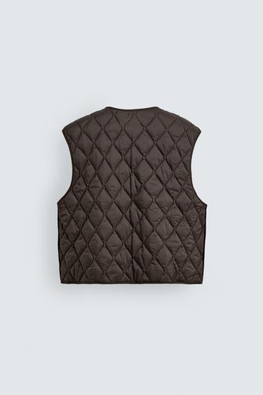 TECHNICAL JACKET WITH DETACHABLE WAISTCOAT - Brown by Zara - Image 11