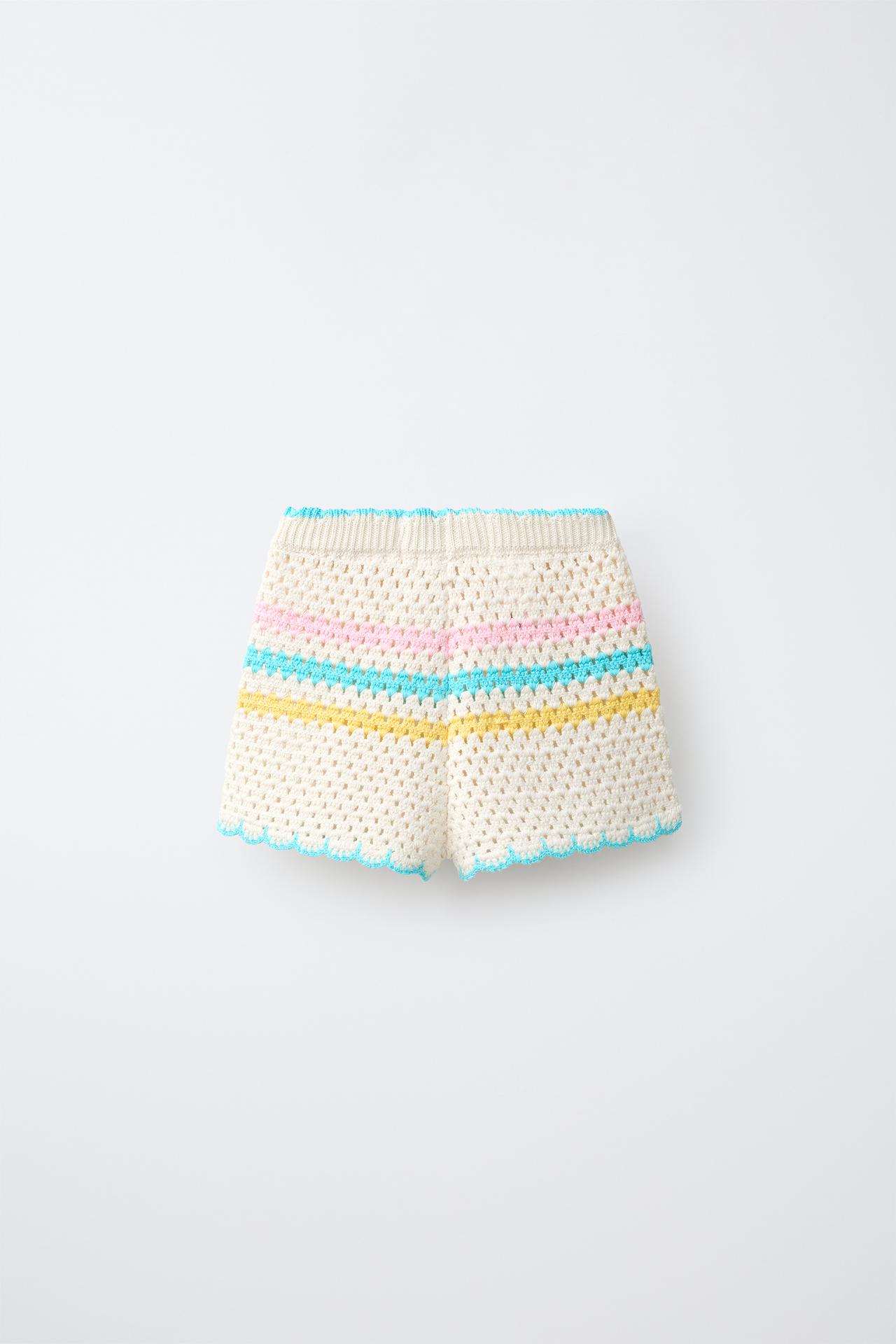 MIFFY™ MERCIS BV © STRIPED KNIT SHORTS — Multicolored