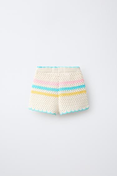 MIFFY™ MERCIS BV © STRIPED KNIT SHORTS — Multicolored 2