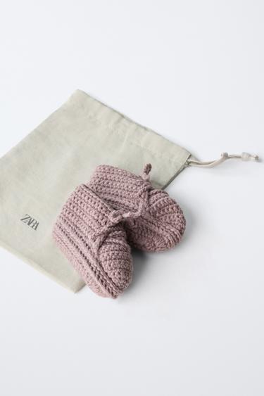 CHAUSSONS À NŒUD - Rose de Zara - Image 1