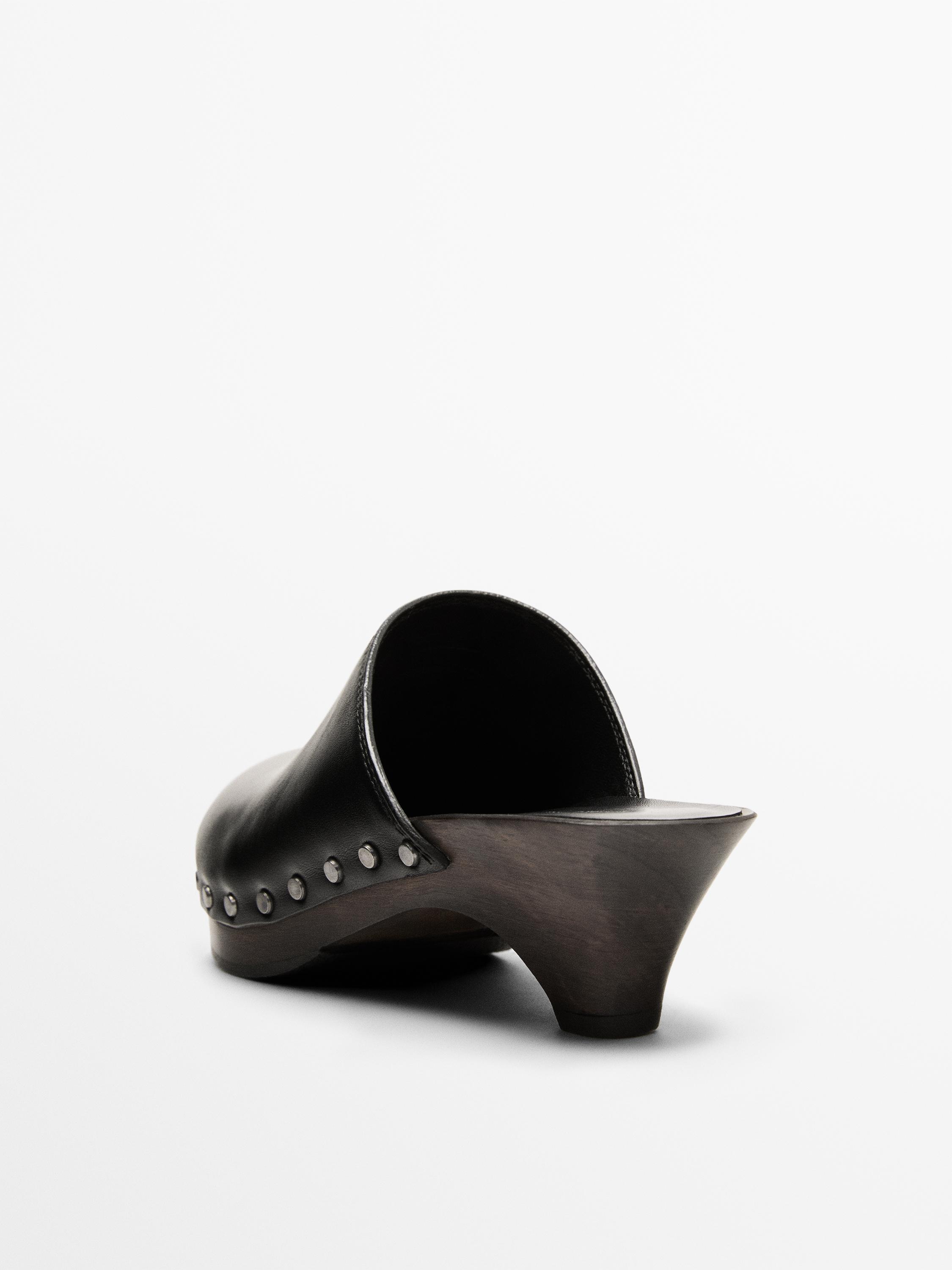 Mules à talon