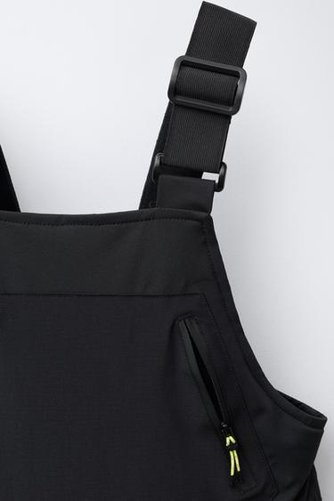 COMBINAISON LONGUE WATER RESISTANT ET COUPE-VENT SYSTÈME RECCO® COLLECTION SKI - Gris foncé de Zara - Image 2