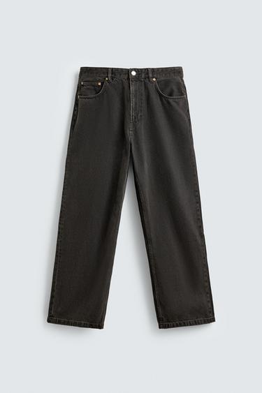 JEANS BAGGY FIT - Marrón de Zara
