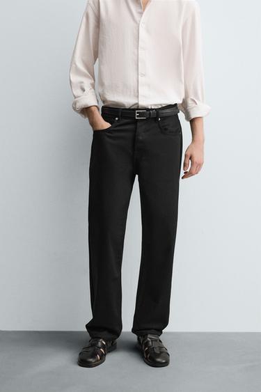 JEAN COUPE DROITE - Noir de Zara - Image 1