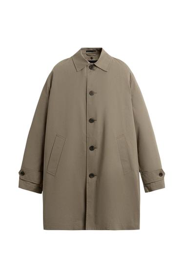 Zara TRENCH COAT WITH REMOVABLE LINING - Beige