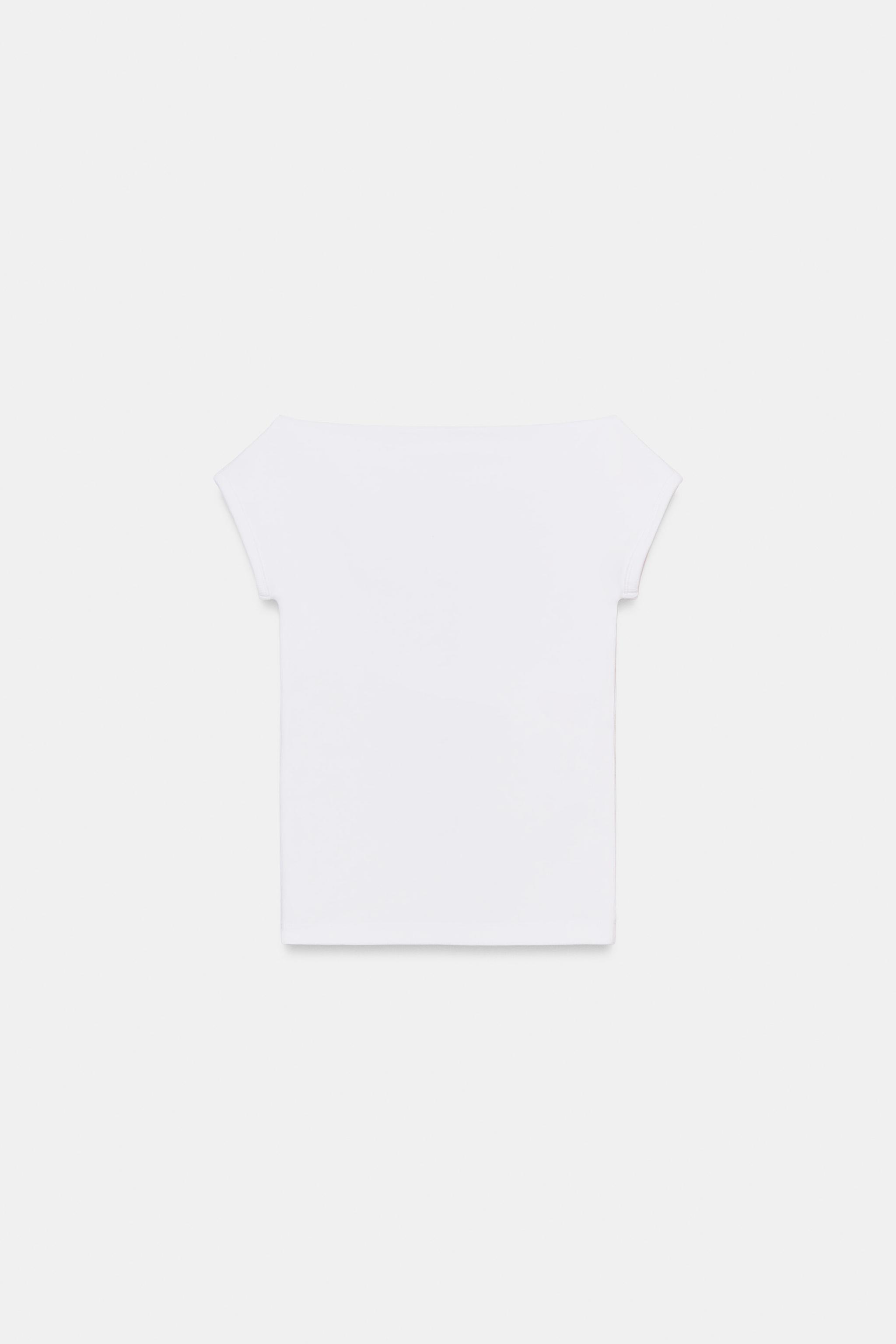 T-SHIRT COL BATEAU