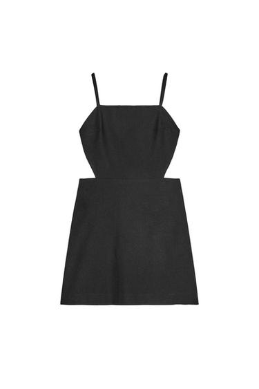SHORT DRESS WITH CUT-OUT DETAIL