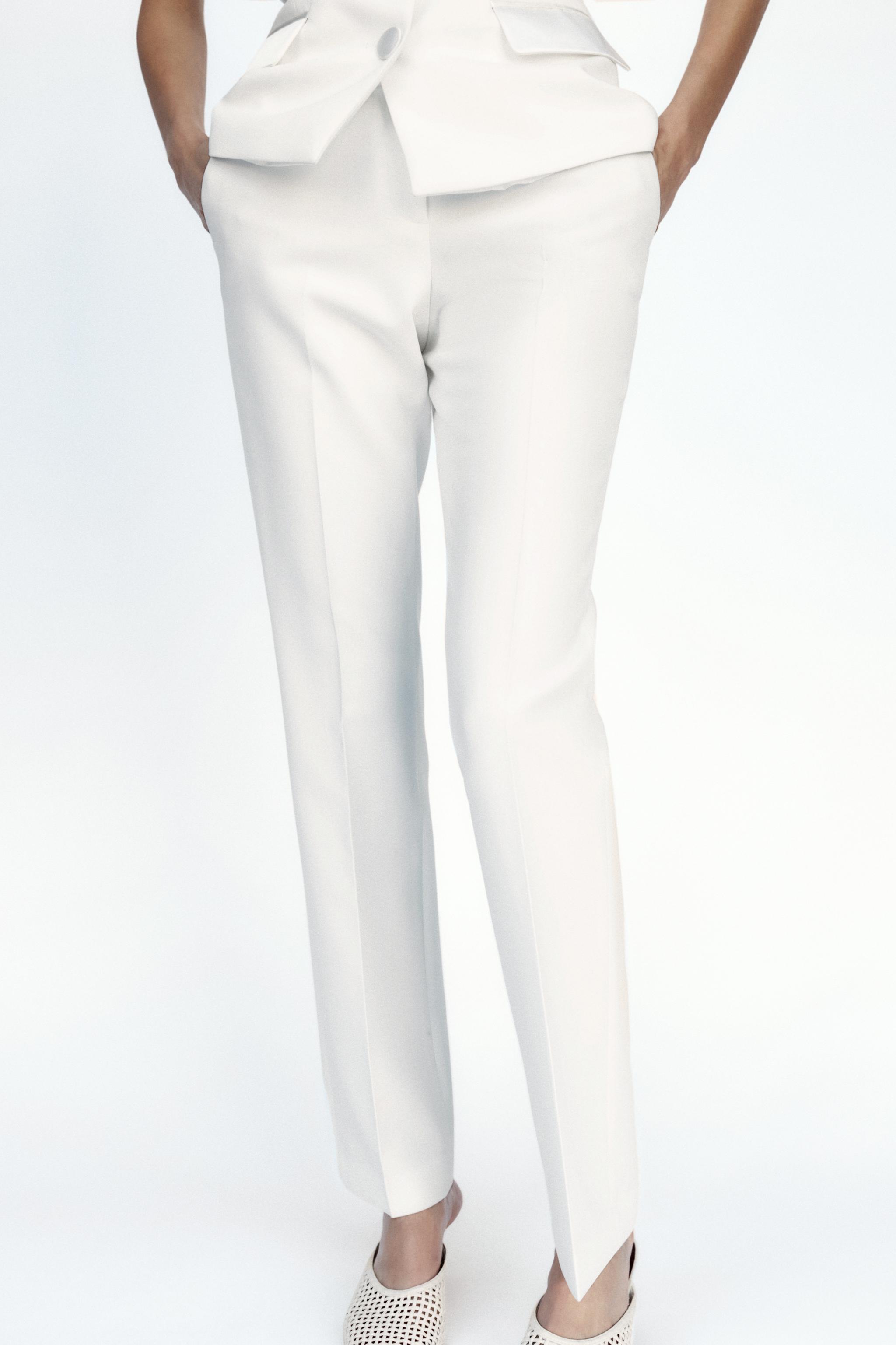 CALÇA FLARE - Cru | ZARA Brasil