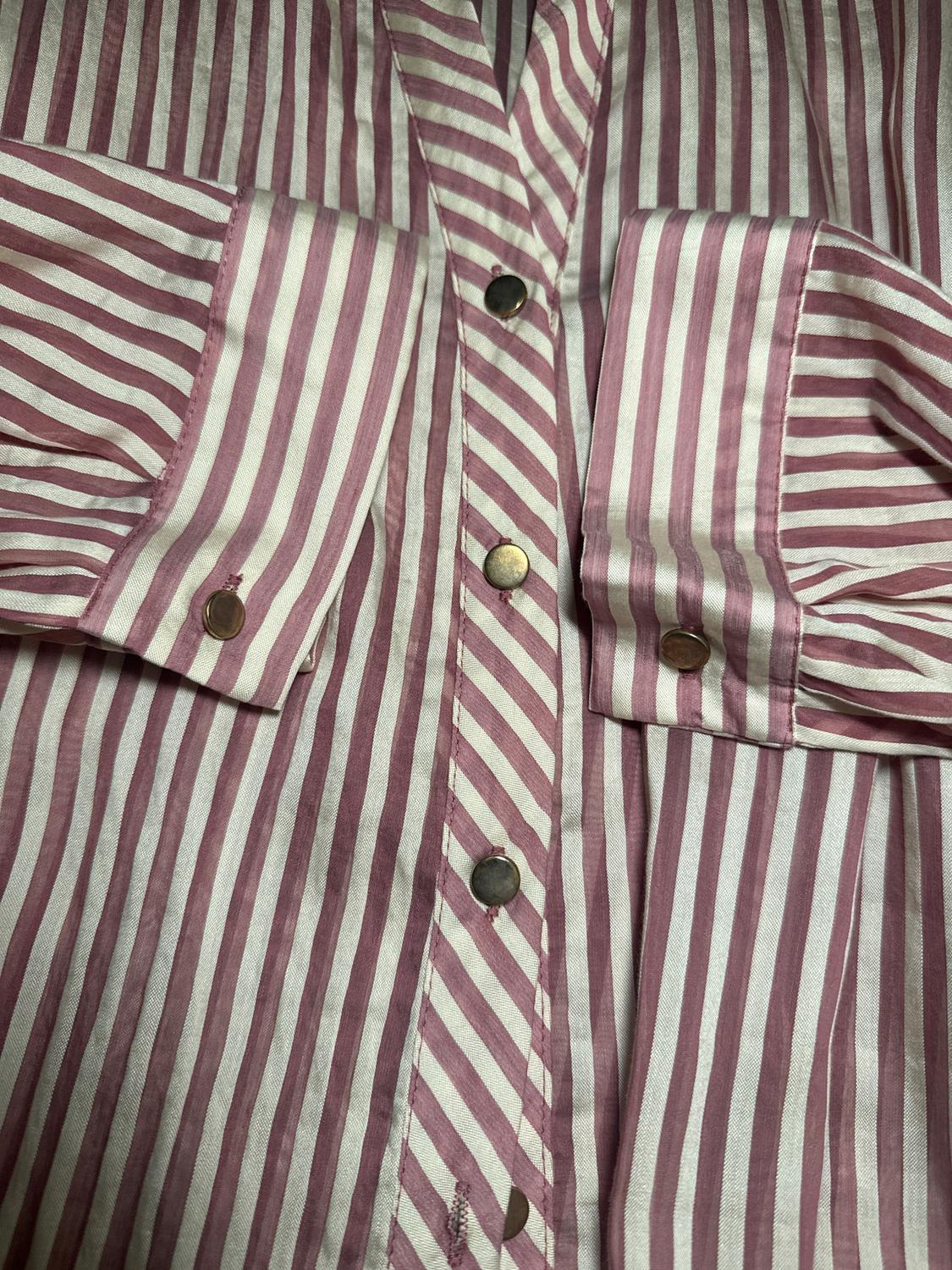 FLOWY STRIPED SHIRT - Image 3